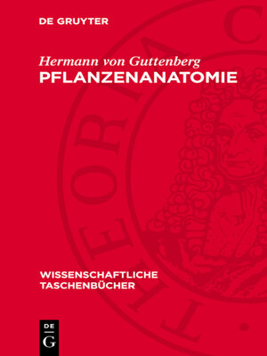 cover image of Pflanzenanatomie